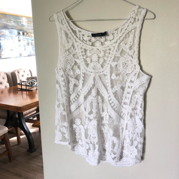Boho lace top - Picture 2 of 3